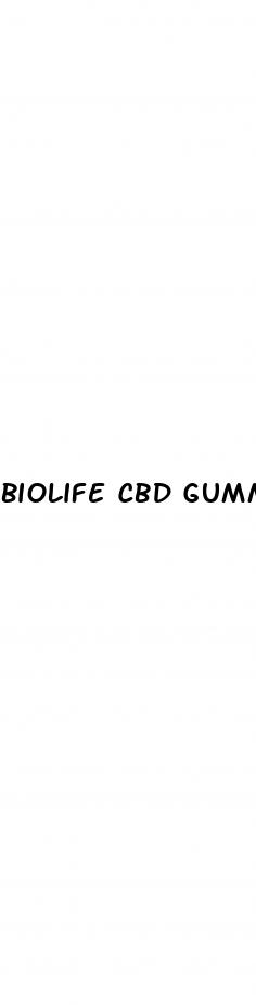 biolife cbd gummies for men