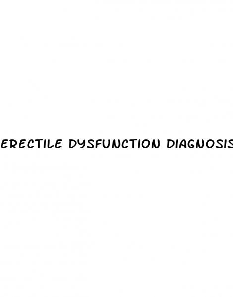 erectile dysfunction diagnosis