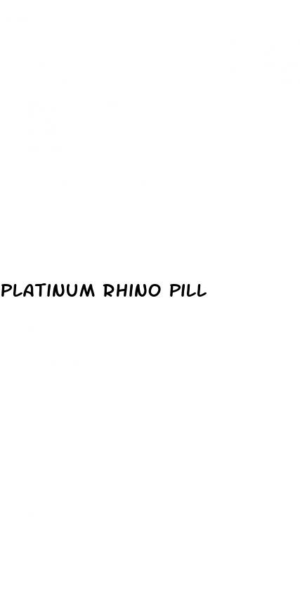 platinum rhino pill