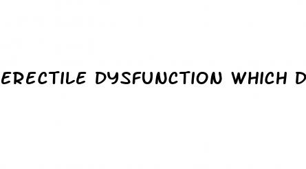 erectile dysfunction which doctor to see