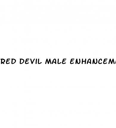 red devil male enhancement pills ingredients