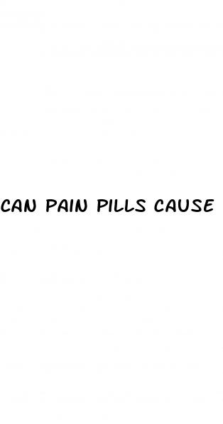 can pain pills cause erectile dysfunction
