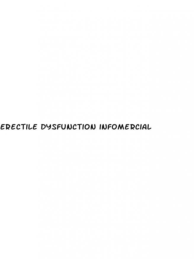 erectile dysfunction infomercial