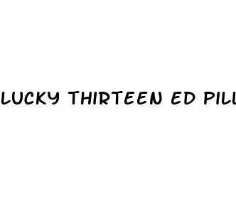 lucky thirteen ed pills