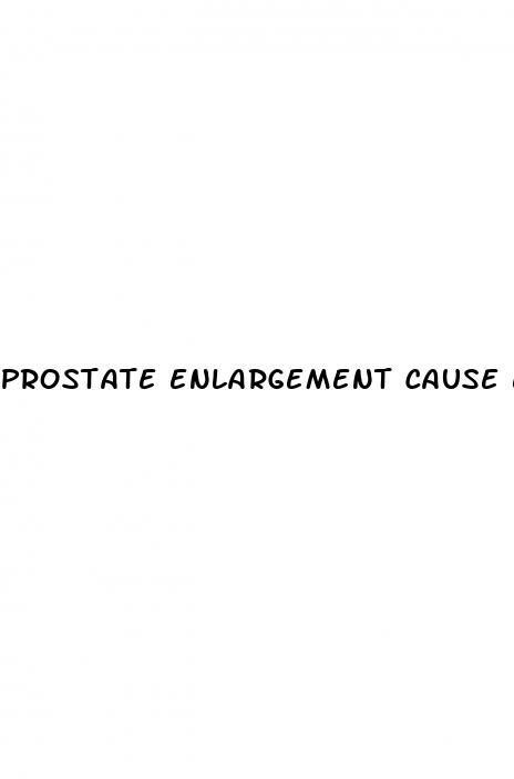 prostate enlargement cause erectile dysfunction