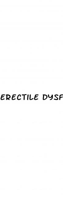 erectile dysfunction organic