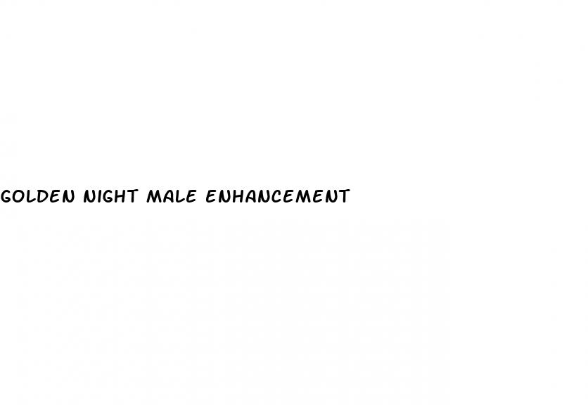 golden night male enhancement