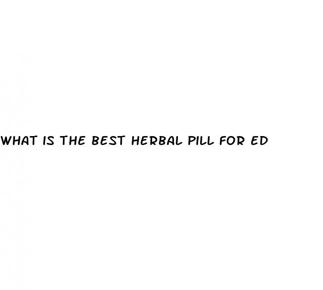 what is the best herbal pill for ed