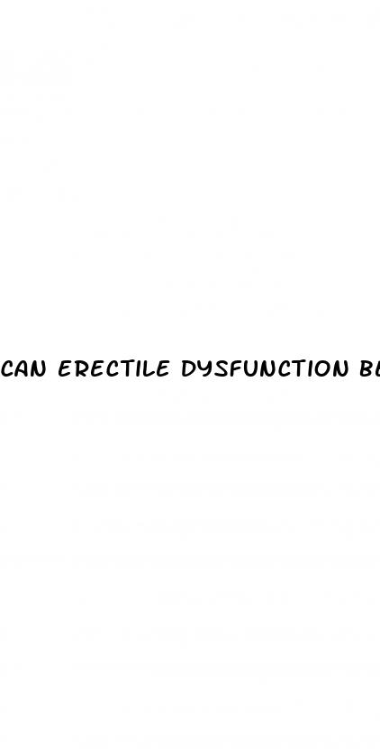 can erectile dysfunction be permanent