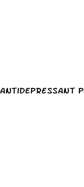 antidepressant pills and sex drive