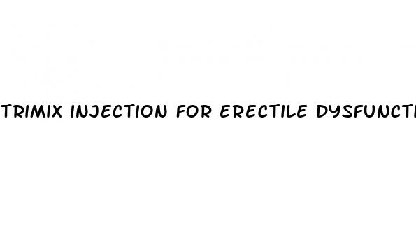 trimix injection for erectile dysfunction in cottleville