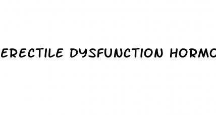 erectile dysfunction hormone test