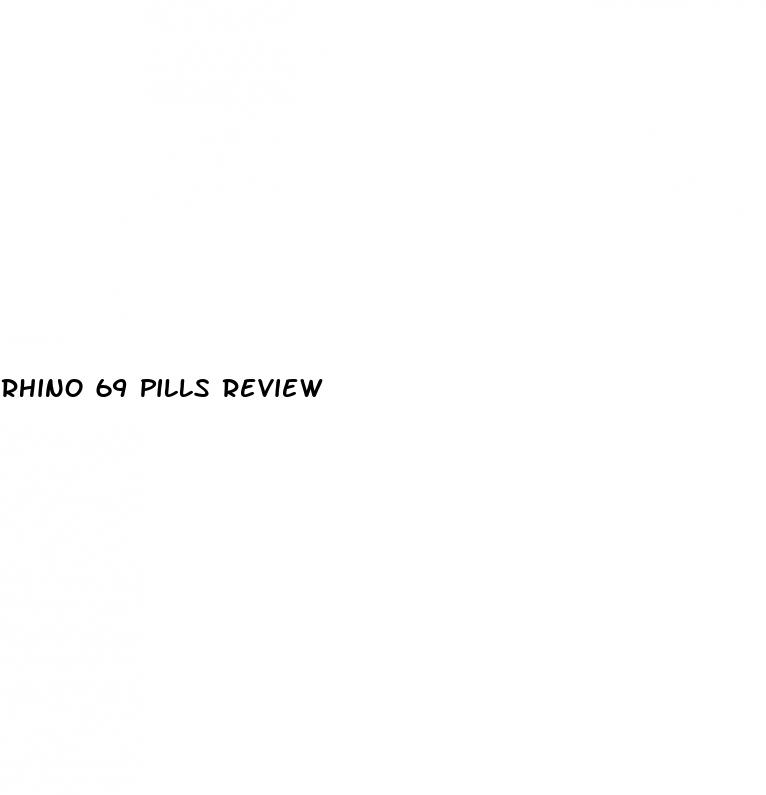 rhino 69 pills review