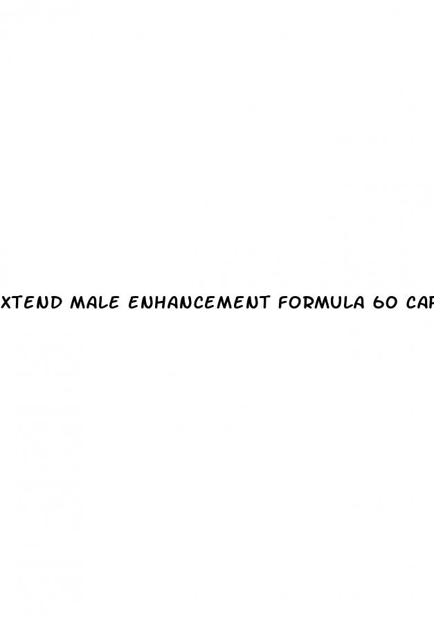 xtend male enhancement formula 60 caps