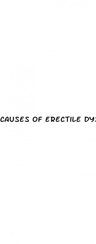 causes of erectile dysfunction in young adults