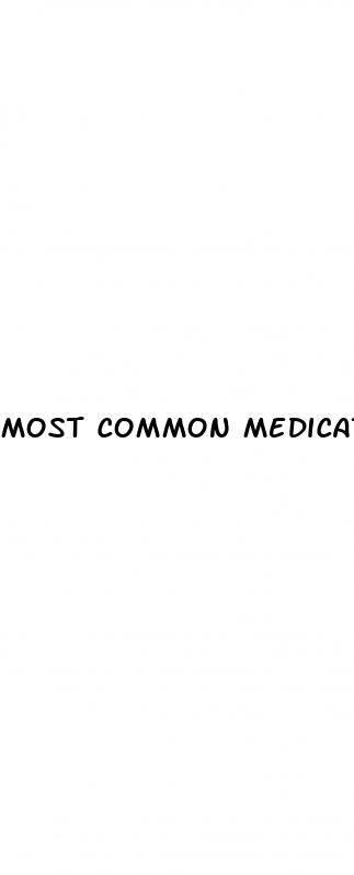 most common medications that cause erectile dysfunction