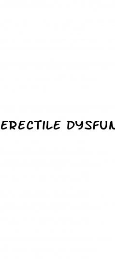 erectile dysfunction and a pump