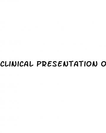 clinical presentation of erectile dysfunction