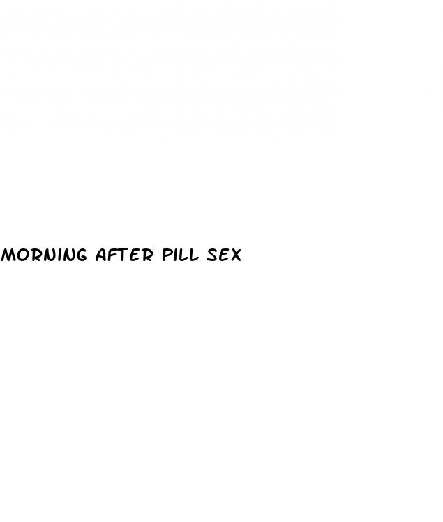 morning after pill sex