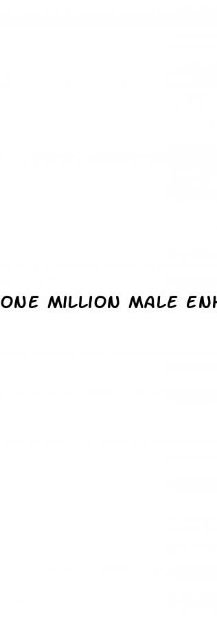 one million male enhancement pills
