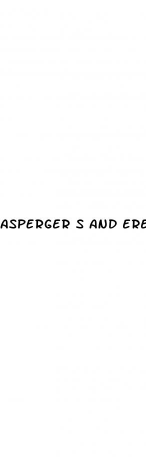 asperger s and erectile dysfunction