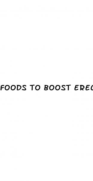 foods to boost erectile dysfunction