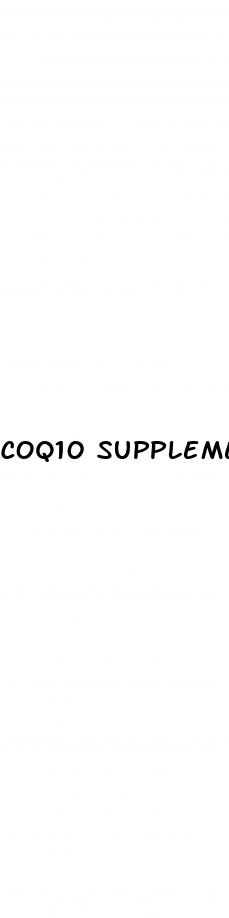 coq10 supplement for erectile dysfunction