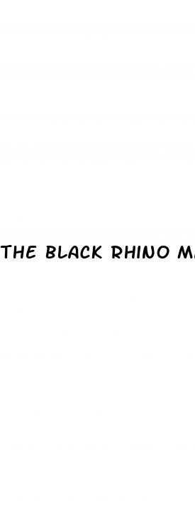 the black rhino male enhancement supplement