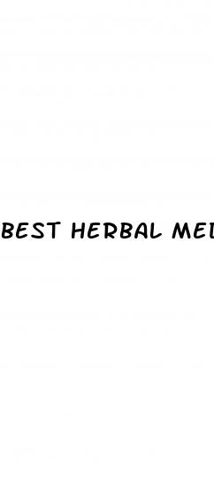 best herbal meds to fix erectile dysfunction