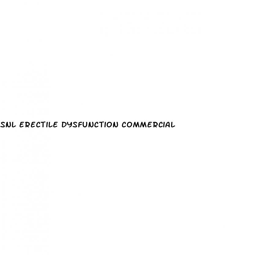 snl erectile dysfunction commercial