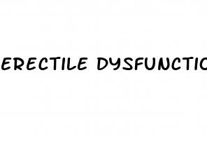 erectile dysfunction at 39