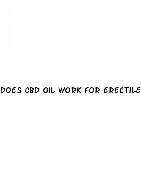 does cbd oil work for erectile dysfunction