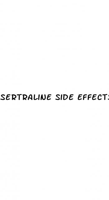 sertraline side effects erectile dysfunction