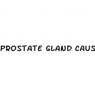prostate gland causes erectile dysfunction