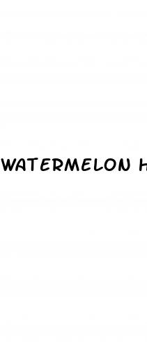 watermelon helps erectile dysfunction