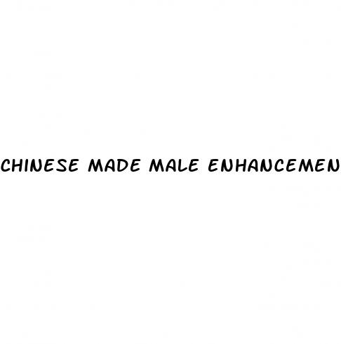 chinese made male enhancement