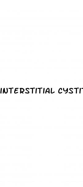 interstitial cystitis erectile dysfunction