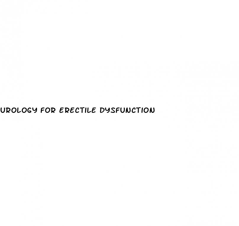 urology for erectile dysfunction