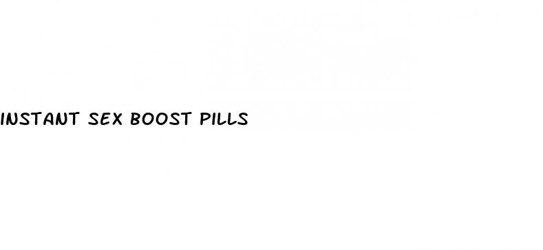 instant sex boost pills