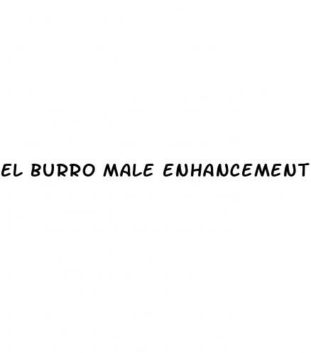 el burro male enhancement