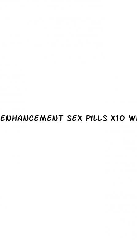enhancement sex pills x10 what does it mean