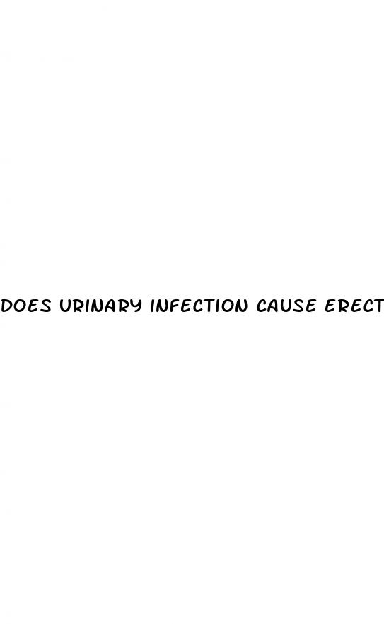 does urinary infection cause erectile dysfunction