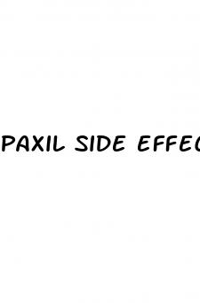 paxil side effects erectile dysfunction