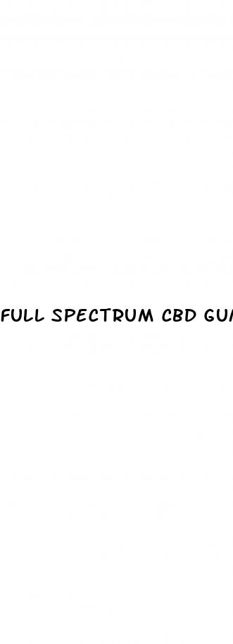 full spectrum cbd gummies for ed