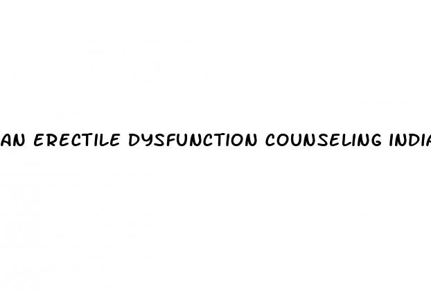 an erectile dysfunction counseling indianapolis