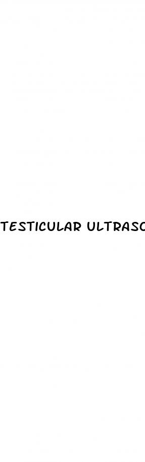 testicular ultrasound for erectile dysfunction