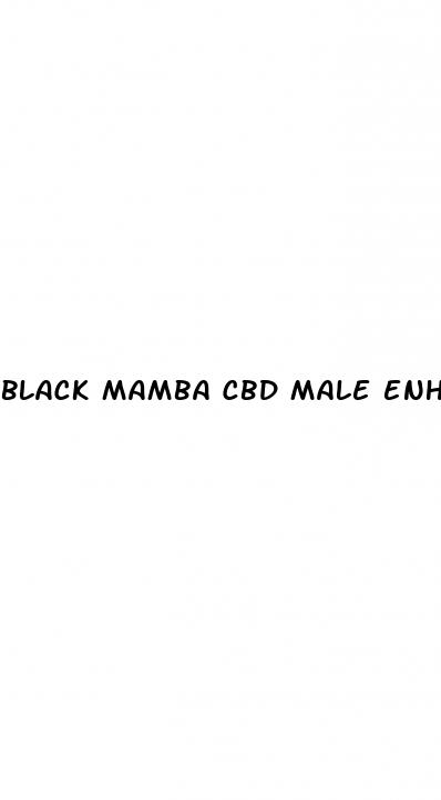 black mamba cbd male enhancement gummies