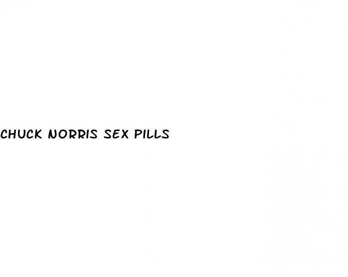 chuck norris sex pills