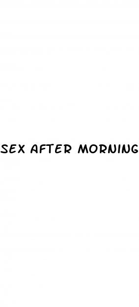 sex after morning after pill safe