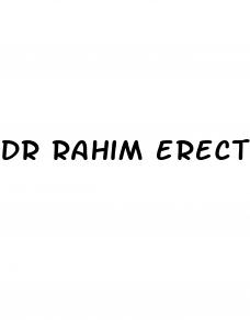 dr rahim erectile dysfunction